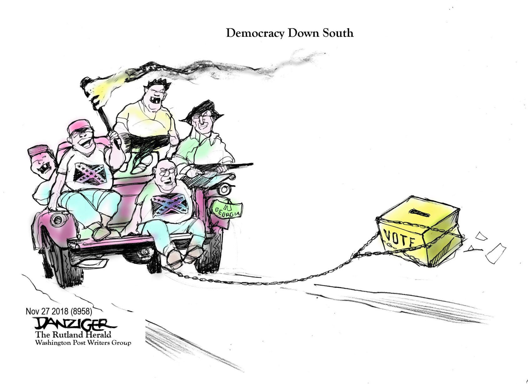 Jeff Danziger cartoon